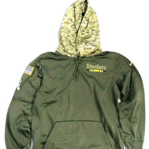 steelers military sweatshirt